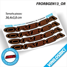 Orbea pegatinas vinilo adhesivo para cuadro