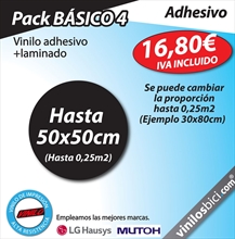Pack BÁSICO 3 logo personalizado (Se debe subir la imagen lista para imprimir)