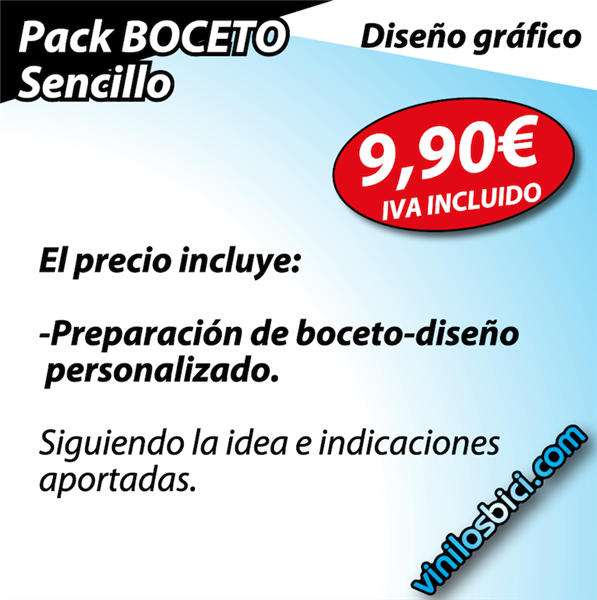 Pack BOCETO Sencillo