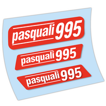 Pasquali 995, pegatinas vinilo adhesivo para tractor