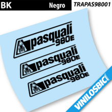 Pasquali 980E, pegatinas vinilo adhesivo para tractor