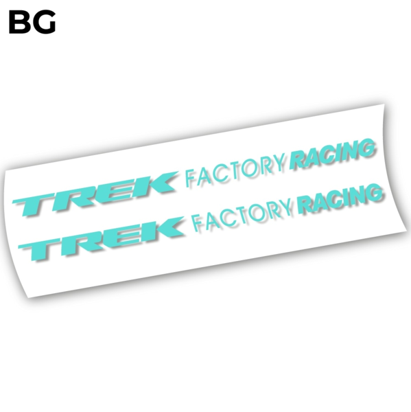 Trek Factory Racing pegatinas en vinilo adhesivo amortiguador (2)