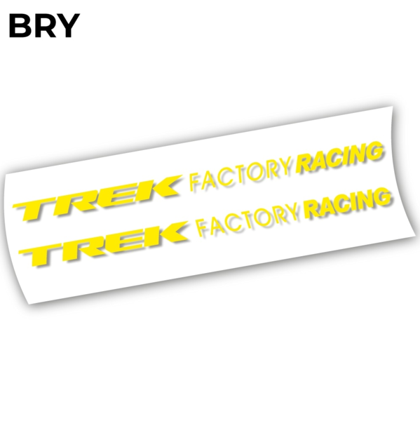 Trek Factory Racing pegatinas en vinilo adhesivo amortiguador (4)