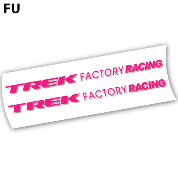 Trek Factory Racing pegatinas en vinilo adhesivo amortiguador (7)