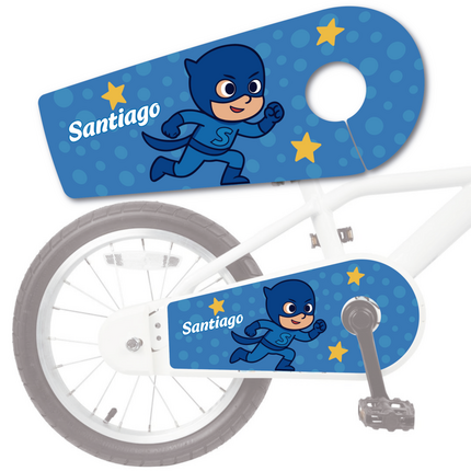 Comprar pegatinas en vinilo adhesivo compatibles con Btwin 100 Inut blanca 16 pulgadas – Bici infantil 4,5 a 6 años – Adhesivos resistentes, personalización fácil y diseño infantil colorido