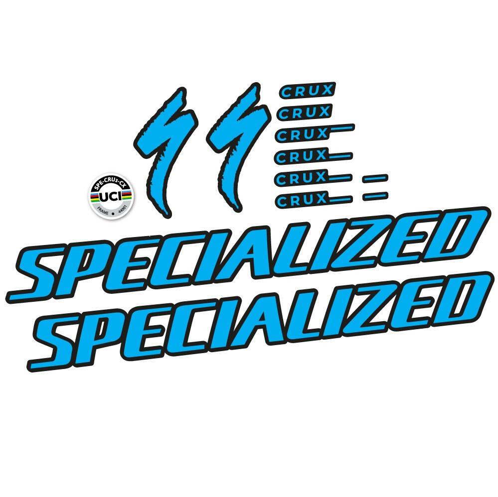 Pegatinas en vinilo adhesivo Compatibles con Cuadro Specialized Crux 2022 (4)