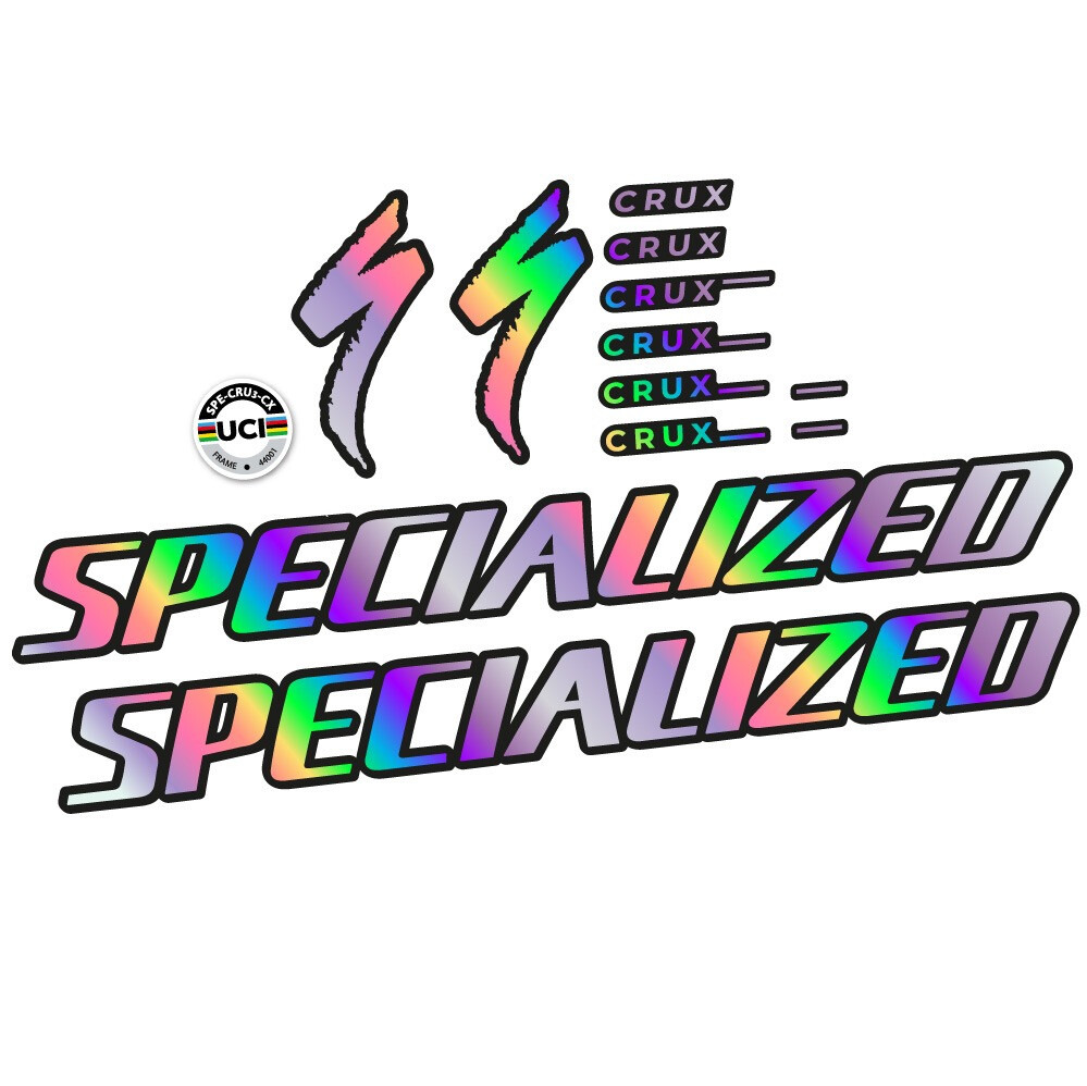 Pegatinas en vinilo adhesivo Compatibles con Cuadro Specialized Crux 2022 (8)