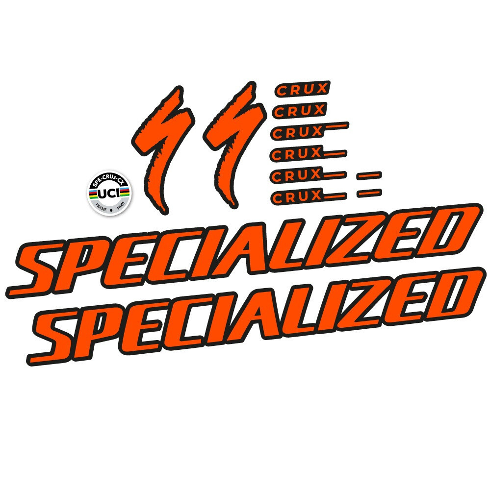 Pegatinas en vinilo adhesivo Compatibles con Cuadro Specialized Crux 2022 (10)