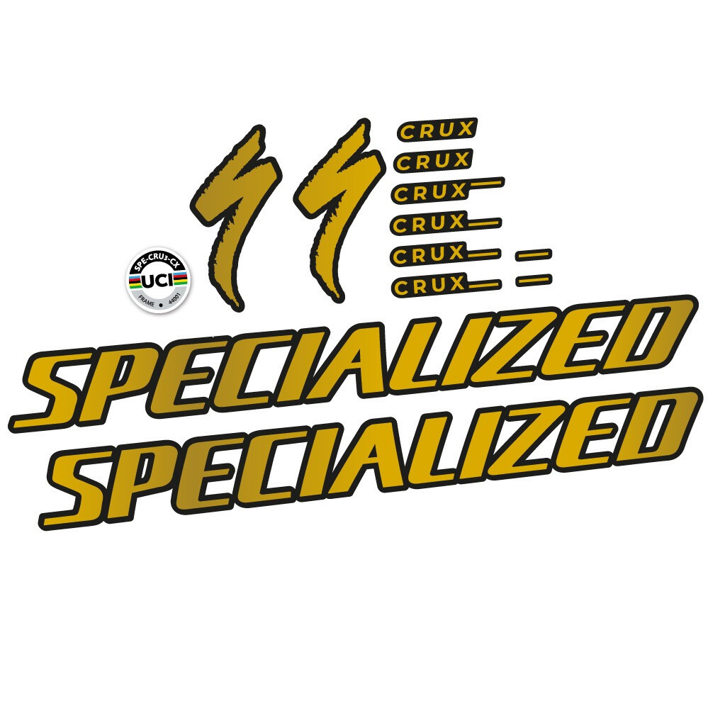 Pegatinas en vinilo adhesivo Compatibles con Cuadro Specialized Crux 2022 (13)
