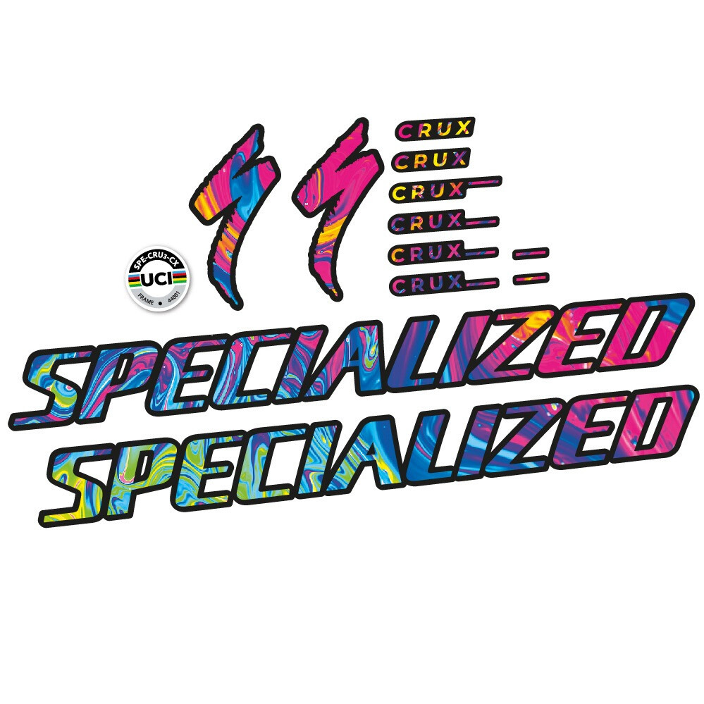 Pegatinas en vinilo adhesivo Compatibles con Cuadro Specialized Crux 2022 (17)