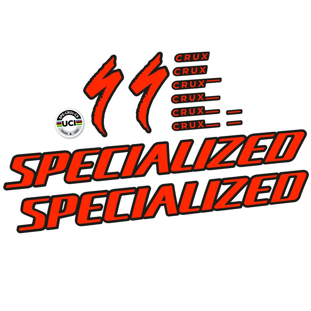 Pegatinas en vinilo adhesivo Compatibles con Cuadro Specialized Crux 2022 (18)