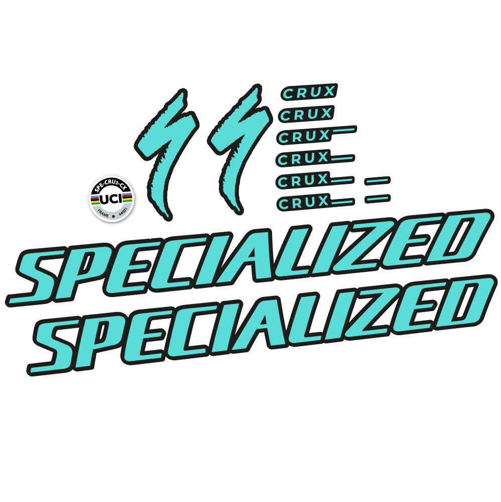 Pegatinas en vinilo adhesivo Compatibles con Cuadro Specialized Crux 2022 (22)