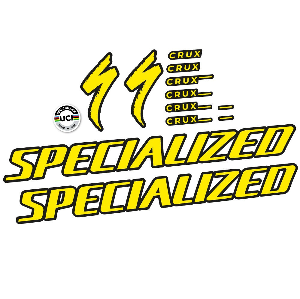 Pegatinas en vinilo adhesivo Compatibles con Cuadro Specialized Crux 2022 (3)