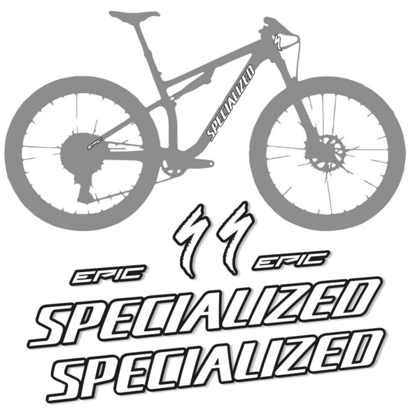 Pegatinas en vinilo adhesivo compatibles con Cuadro Specialized Epic Evo Expert 2022 (1)