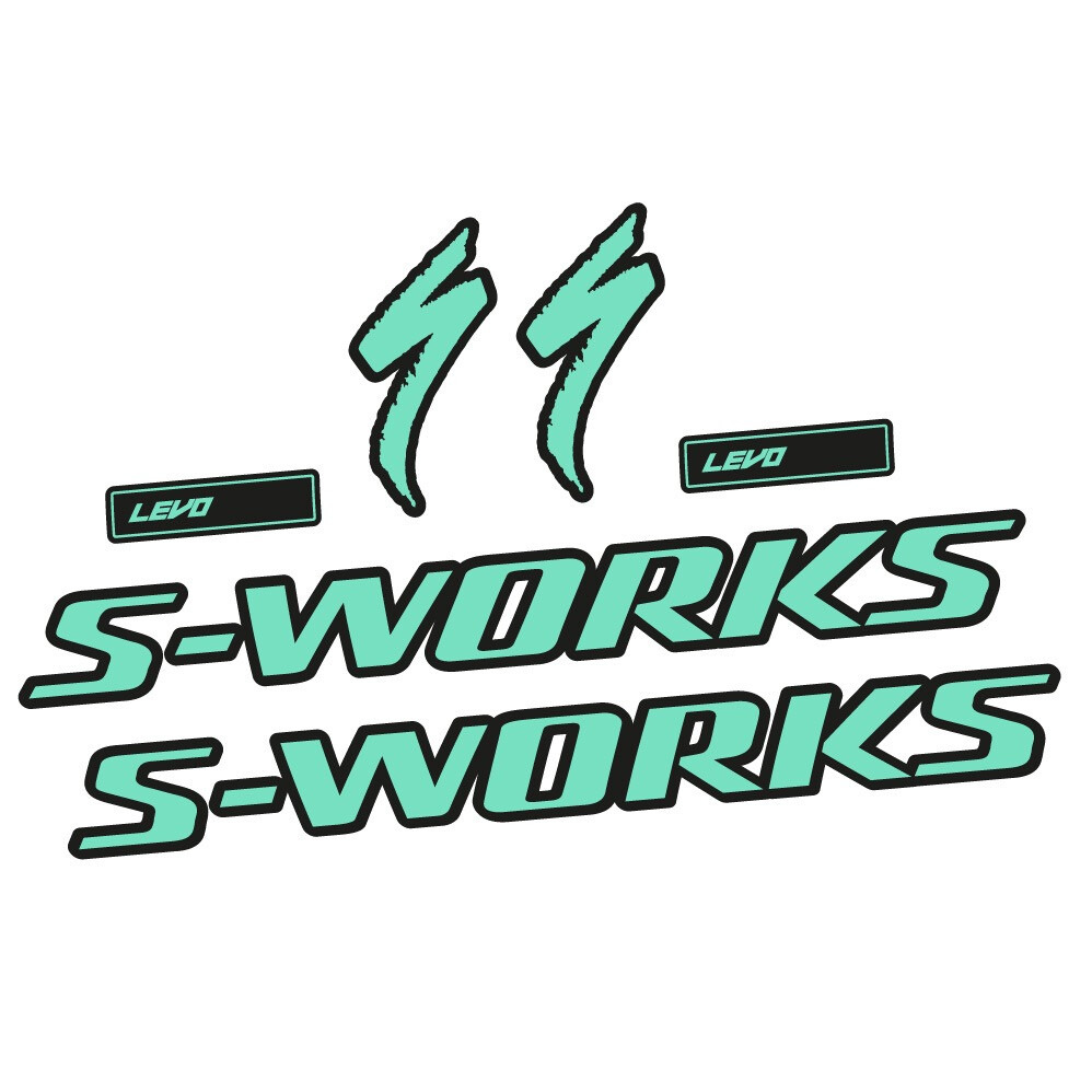 Pegatinas en vinilo adhesivo Compatibles con Cuadro Specialized Turbo Levo S-Works Gen3 2022 (9)