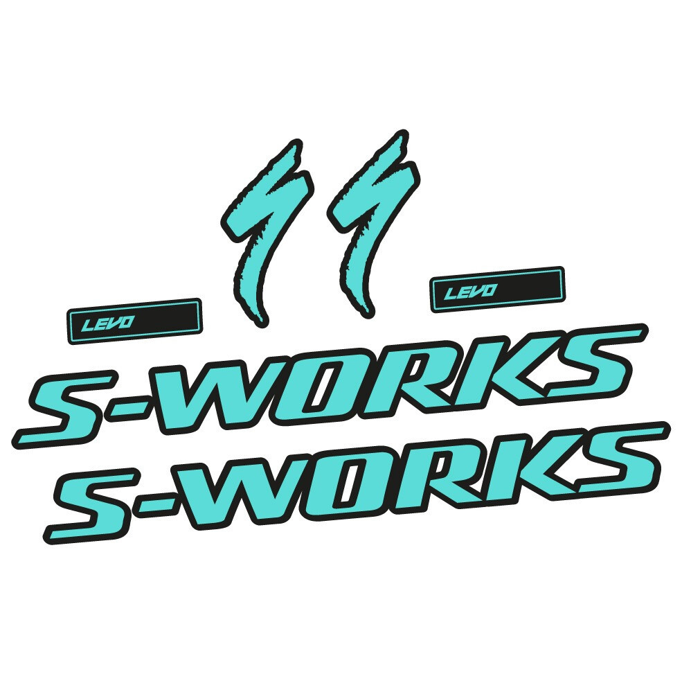 Pegatinas en vinilo adhesivo Compatibles con Cuadro Specialized Turbo Levo S-Works Gen3 2022 (22)