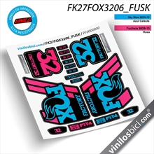 Pegatinas Fox 32 2018, Vinilos adhesivos