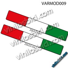 Bandera Italia vinilos