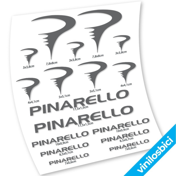 Pinarello Pegatinas en vinilo adhesivo Cuadro (6)
