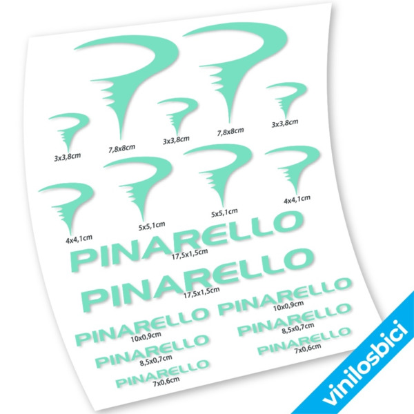Pinarello Pegatinas en vinilo adhesivo Cuadro (10)