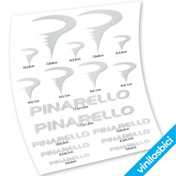 Pinarello Pegatinas en vinilo adhesivo Cuadro (16)