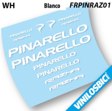 Pinarello Razha pegatinas vinilo adhesivo cuadro
