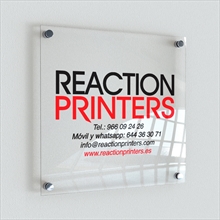 Placas metacrilato