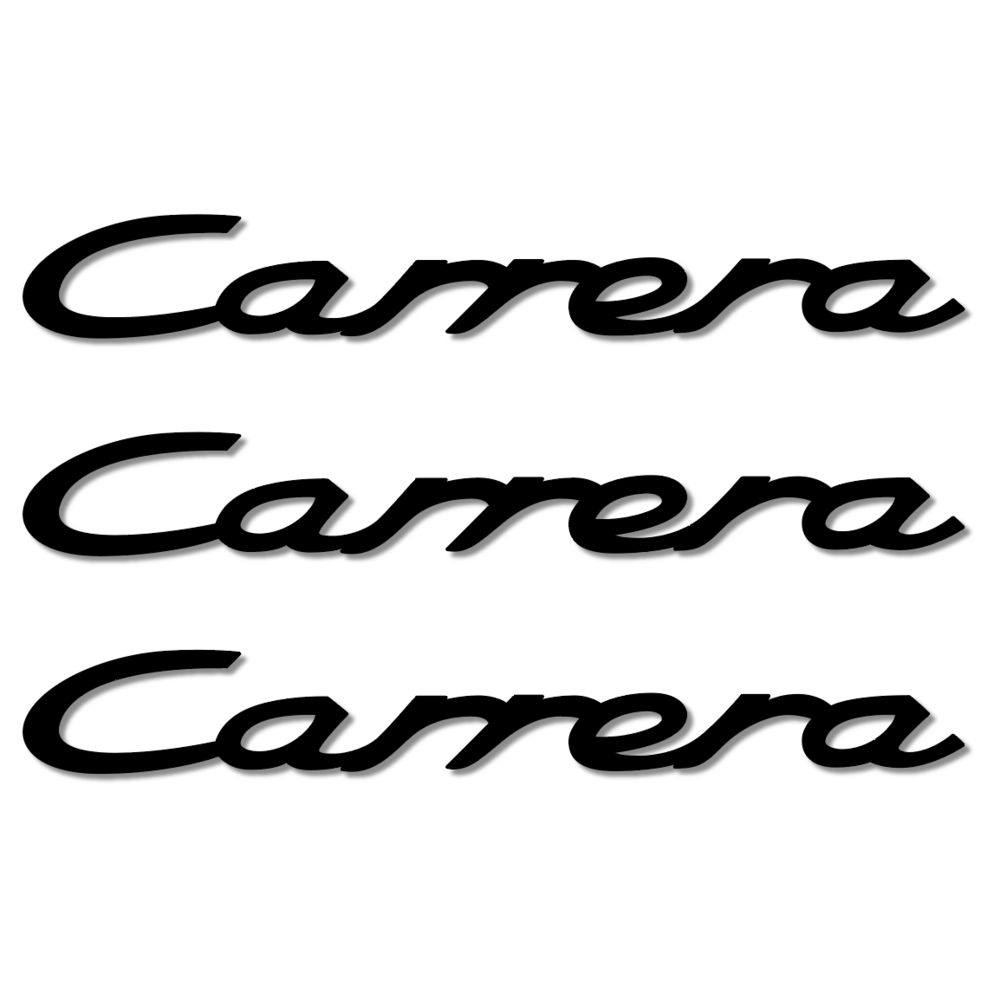 Porsche Carrera, pegatinas vinilo adhesivo
