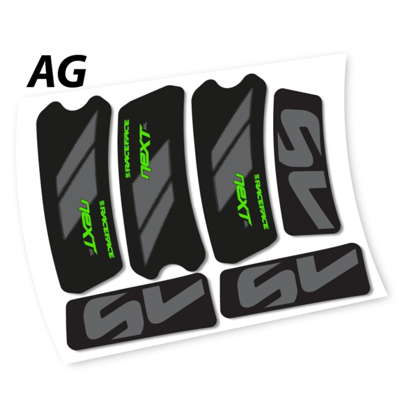RaceFace Next SL G5 2020 pegatinas en vinilo adhesivo bielas (9)