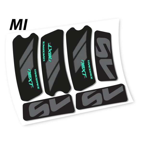RaceFace Next SL G5 2020 pegatinas en vinilo adhesivo bielas (10)