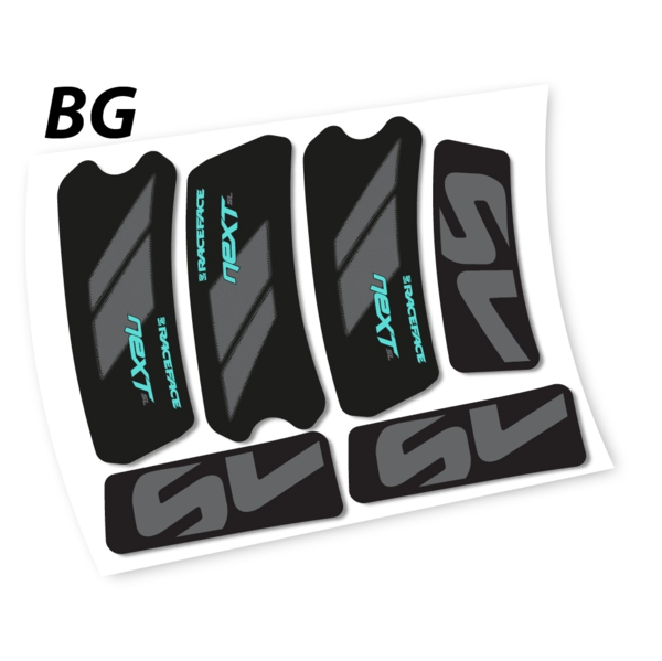 RaceFace Next SL G5 2020 pegatinas en vinilo adhesivo bielas (11)