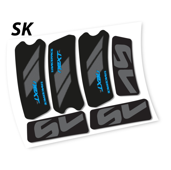 RaceFace Next SL G5 2020 pegatinas en vinilo adhesivo bielas (12)