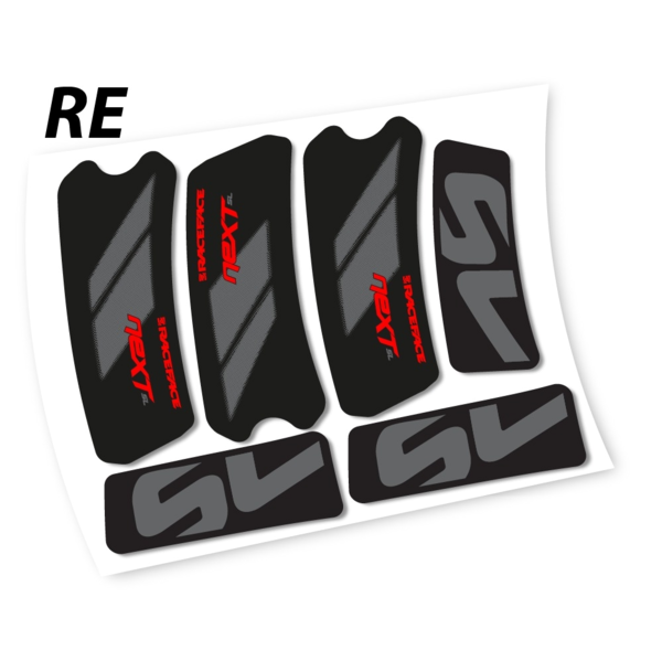RaceFace Next SL G5 2020 pegatinas en vinilo adhesivo bielas (15)