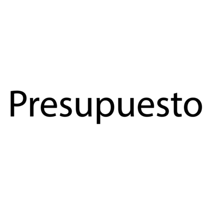 Presupuesto 0310231322