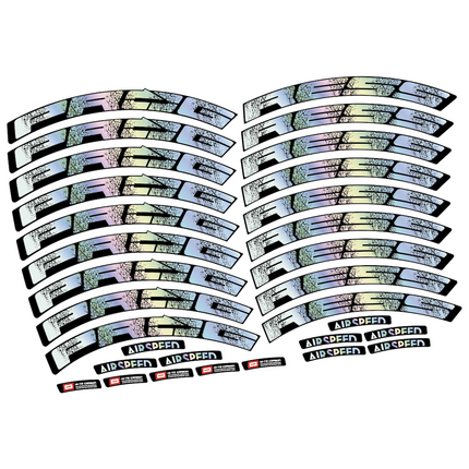 Pegatinas para Llanta Carretera Progress Airspeed 44 Disc perfil 44 mm en vinilo adhesivo stickers graphics calcas adesivi autocollants