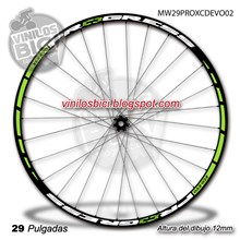 Adhesivos llantas MTB