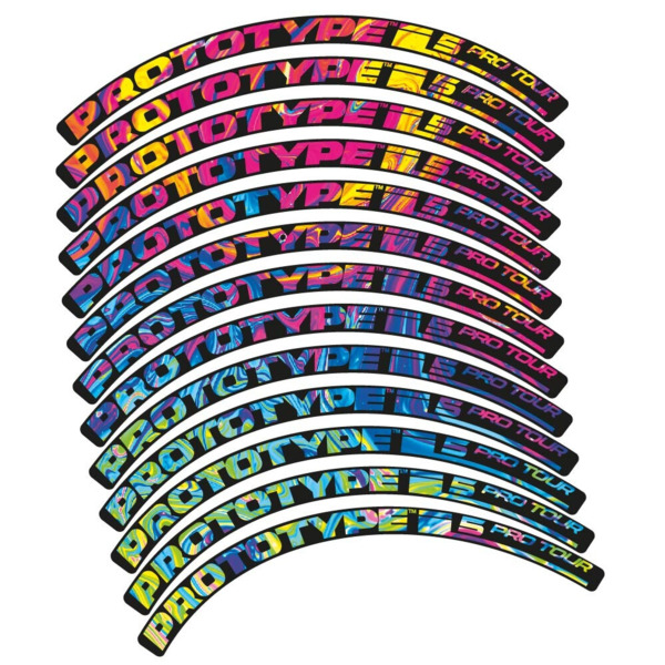 Proto. Pro Tour 2016 Pegatinas en vinilo adhesivo Llanta MTB (17)