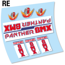 Rabasa Panther BMX pegatinas en vinilo adhesivo bici clásica 1980