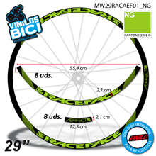 RaceFace Aeffect vinilos adhesivos llanta 29"
