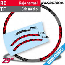 RaceFace ARC40 pegatinas en vinilo adhesivo llantas 29"