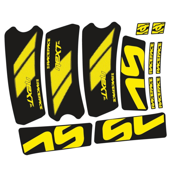 RaceFace Next SL G5 2022 Pegatinas en vinilo adhesivo Bielas (3)