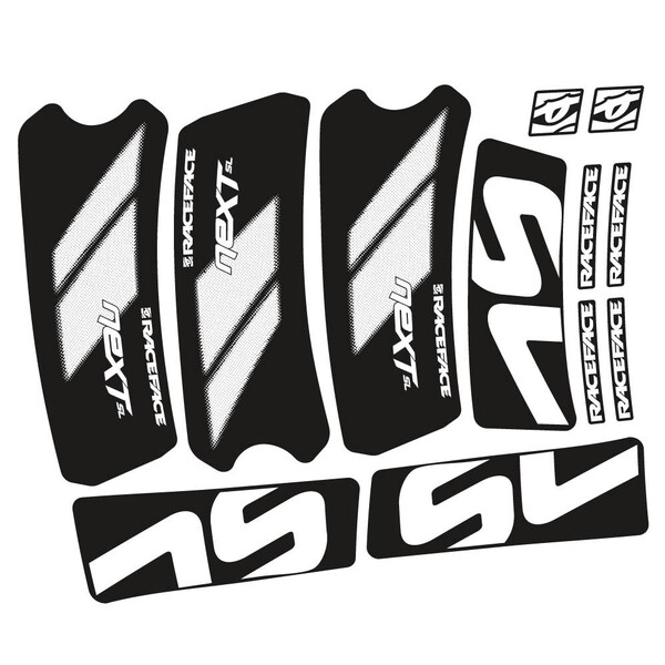 RaceFace Next SL G5 2022 Pegatinas en vinilo adhesivo Bielas