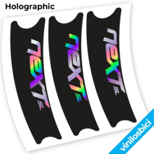 Pegatinas en vinilo adhesivo compatibles con biela RaceFace Next SL – Adhesivos resistentes para MTB – Personalización duradera
