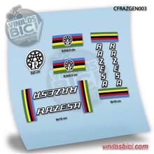 Pegatinas Bicicleta Clásica Razesa