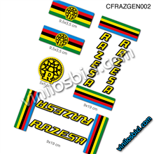 Pegatinas Bicicleta Clásica Razesa