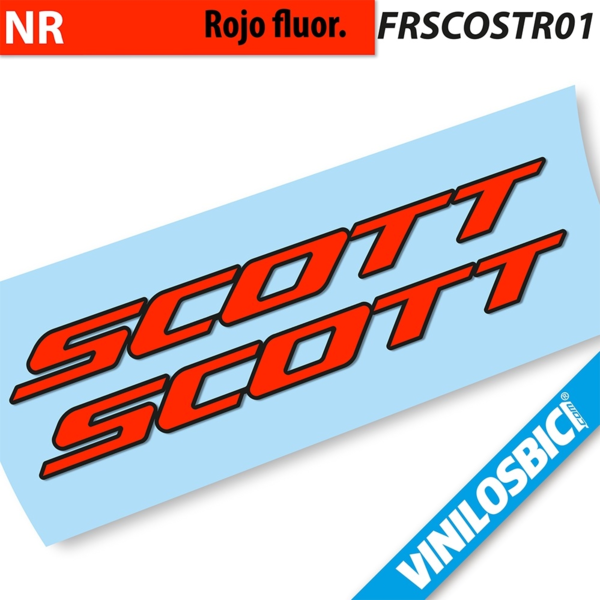 Recomendado para Scott Strike eRIDE 900 Pegatinas en vinilo adhesivo Cuadro (7)