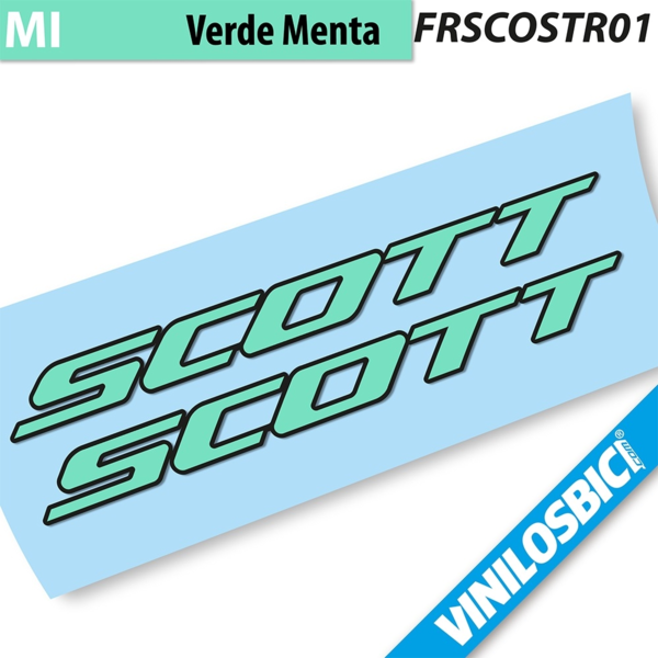 Recomendado para Scott Strike eRIDE 900 Pegatinas en vinilo adhesivo Cuadro (9)