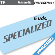 Pegatinas en vinilo adhesivo compatibles con Cuadro Specialized