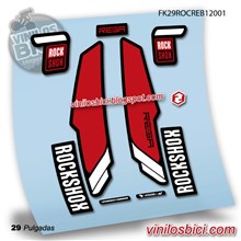 Rock Shox Reba 29 Adhesivos