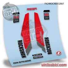 Rock Shox Reba 29 Adhesivos